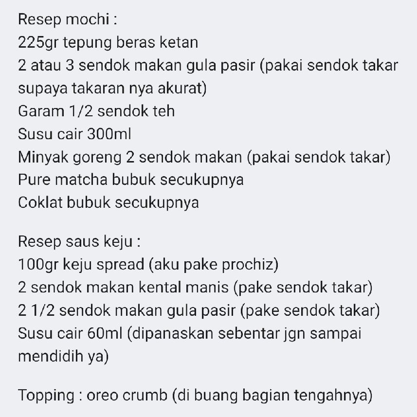 Resep Mochi Bites: Hướng dẫn chi tiết làm bánh mochi matcha và chocolate với sốt phô mai