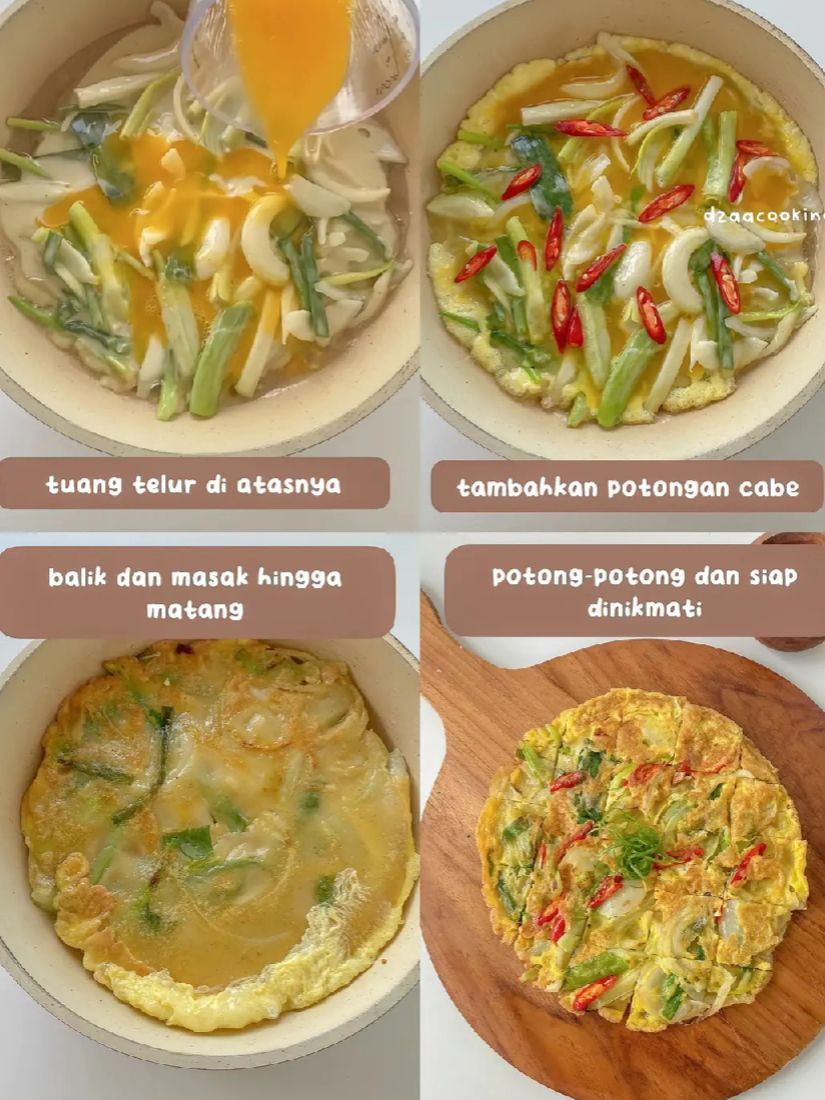 Resep Pajeon: Bánh xèo hành lá kiểu Hàn Quốc đơn giản và ngon