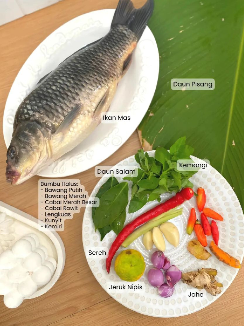 Resep Pepes Ikan Mas Simpel & Anti Ribet: Cara Membuat Lauk Ikan Mas Kukus Bumbu Halus dan Daun Pisang