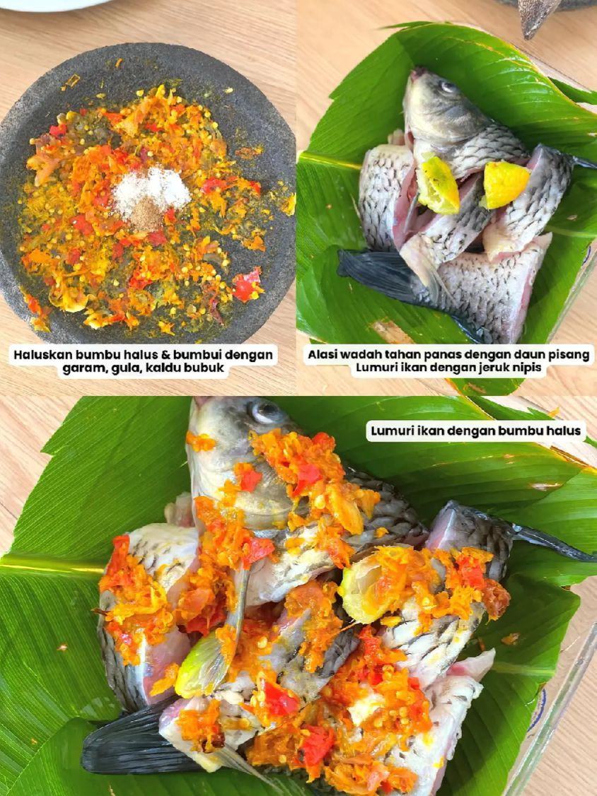 Resep Pepes Ikan Mas Simpel & Anti Ribet: Cara Membuat Lauk Ikan Mas Kukus Bumbu Halus dan Daun Pisang