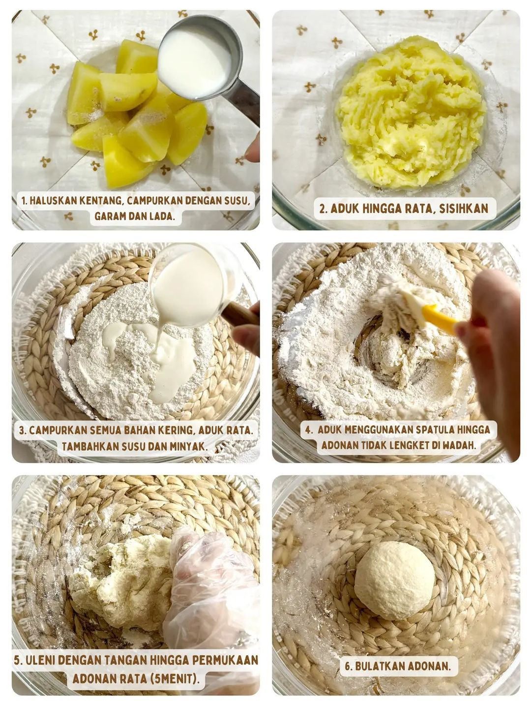 Resep Potato Cheese Bread: Roti Nướng Giòn Rụm, Nhân Khoai Tây Bơ và Phô Mai Tan Chảy