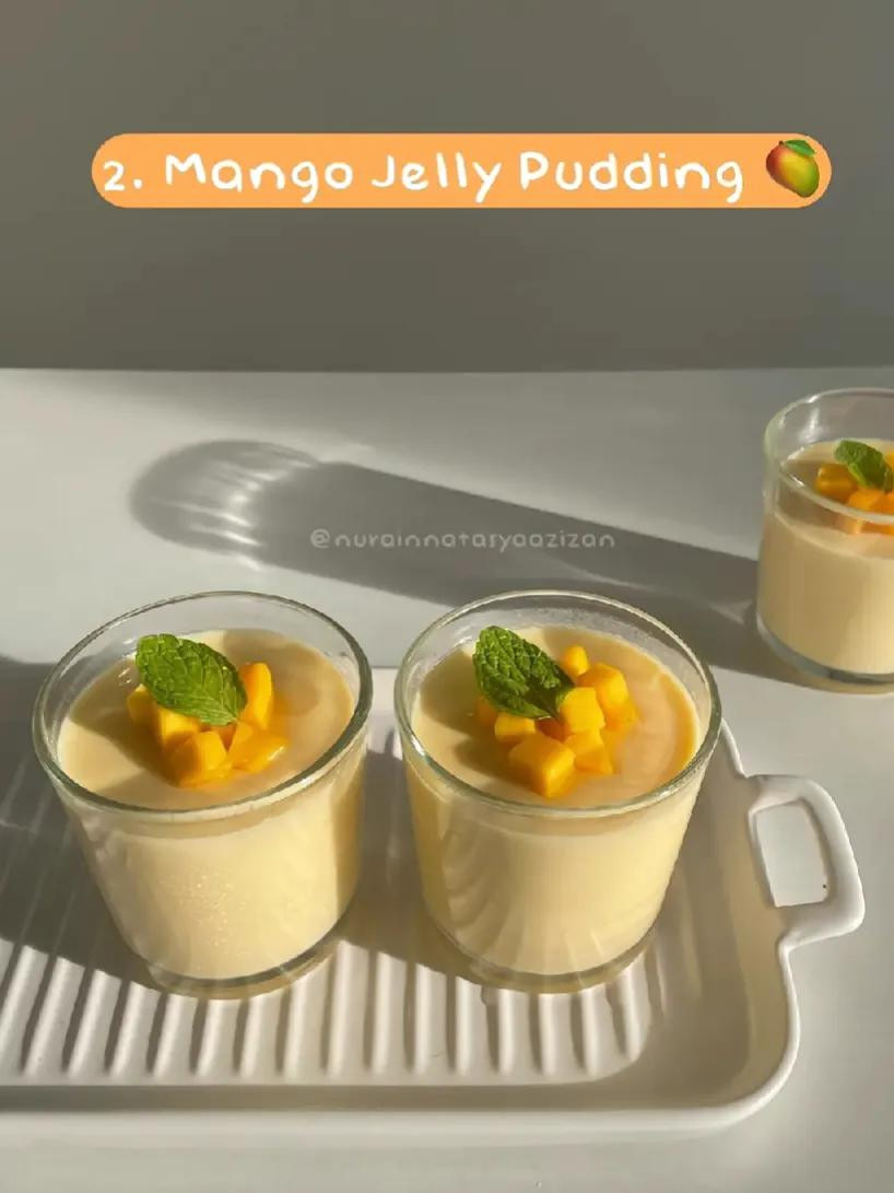 Resep Pudding Jelly Buah: Flavour Jelly Milk & Mango Jelly, Modal Rendah untuk Ide Jualan