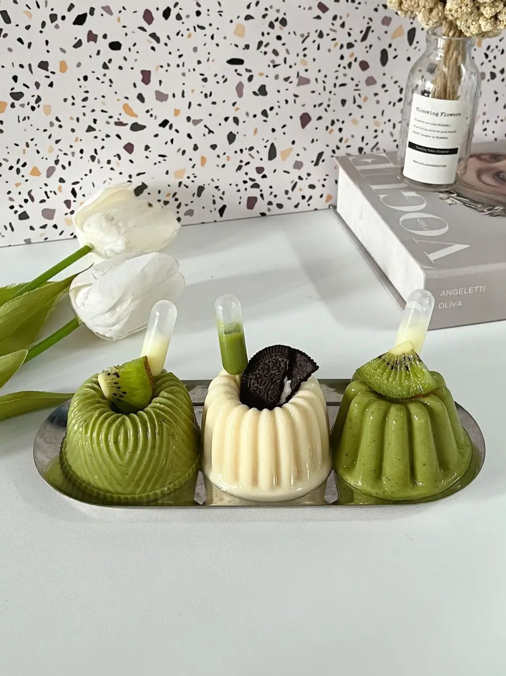 Resep Puding Susu Matcha Dẻo Mềm, Dễ Làm Cho Menu Takjil Buka Puasa