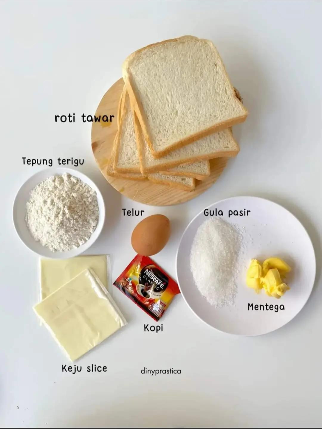 Resep Roti Boy: Sandwich Roti Tawar Phô Mai và Cà Phê Nướng Giòn