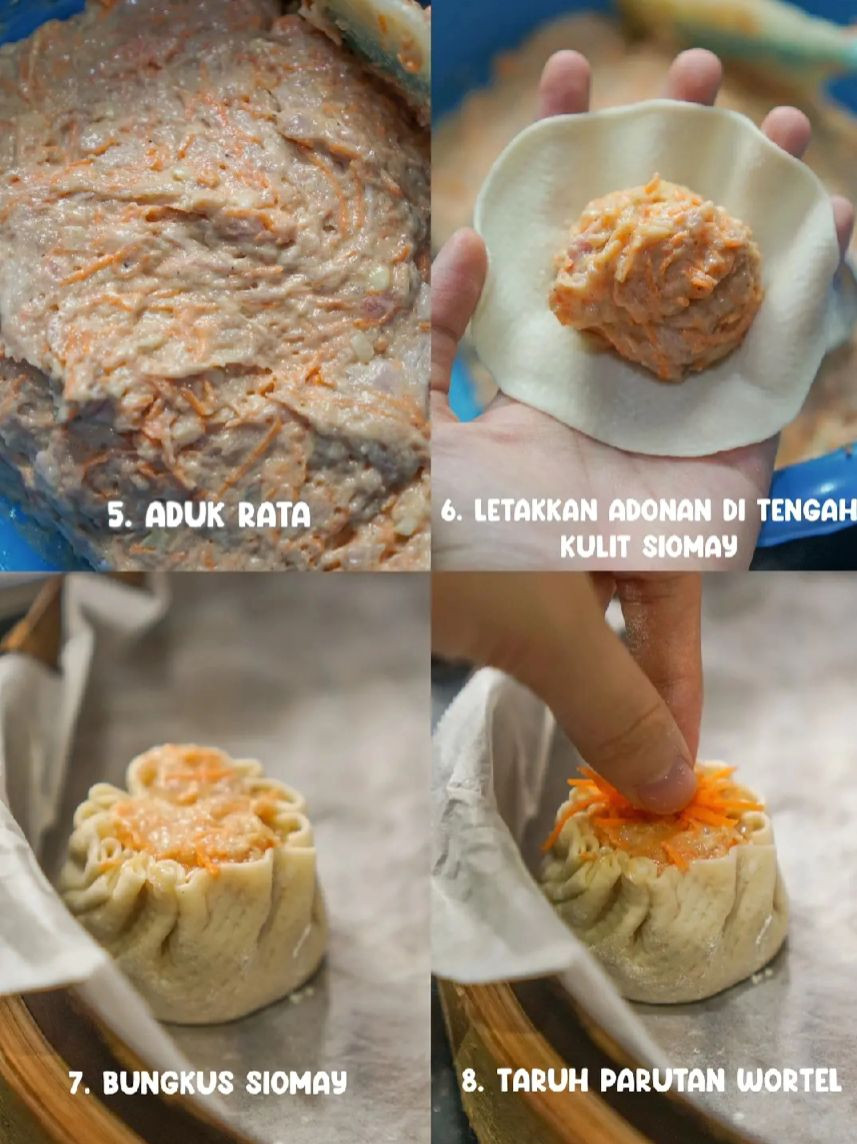 Resep Siomay Dimsum Ayam Udang Ngon, Wangi dan Kenyal