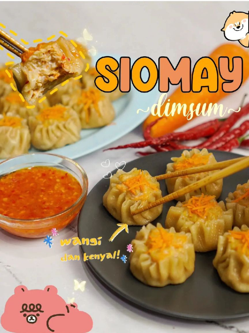 Resep Siomay Dimsum Ayam Udang Ngon, Wangi dan Kenyal