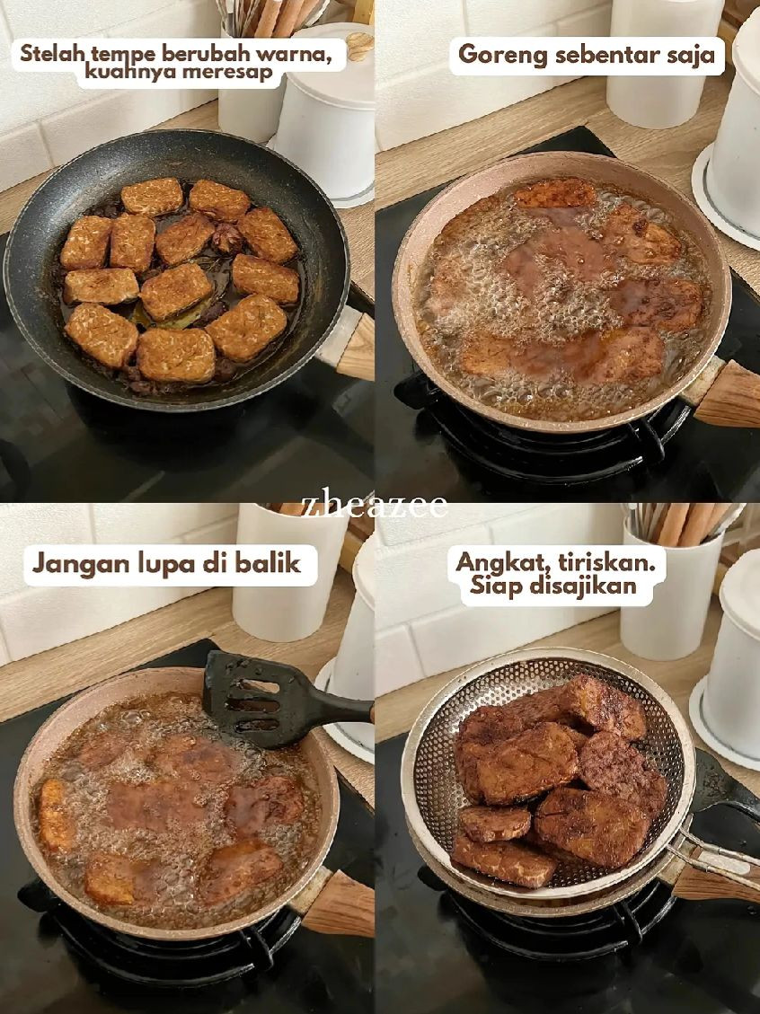 Resep Tempe Bacem: Cara Membuat Tempe Bacem Manis Asam Renyah dengan Bumbu Rempah Khas Jawa