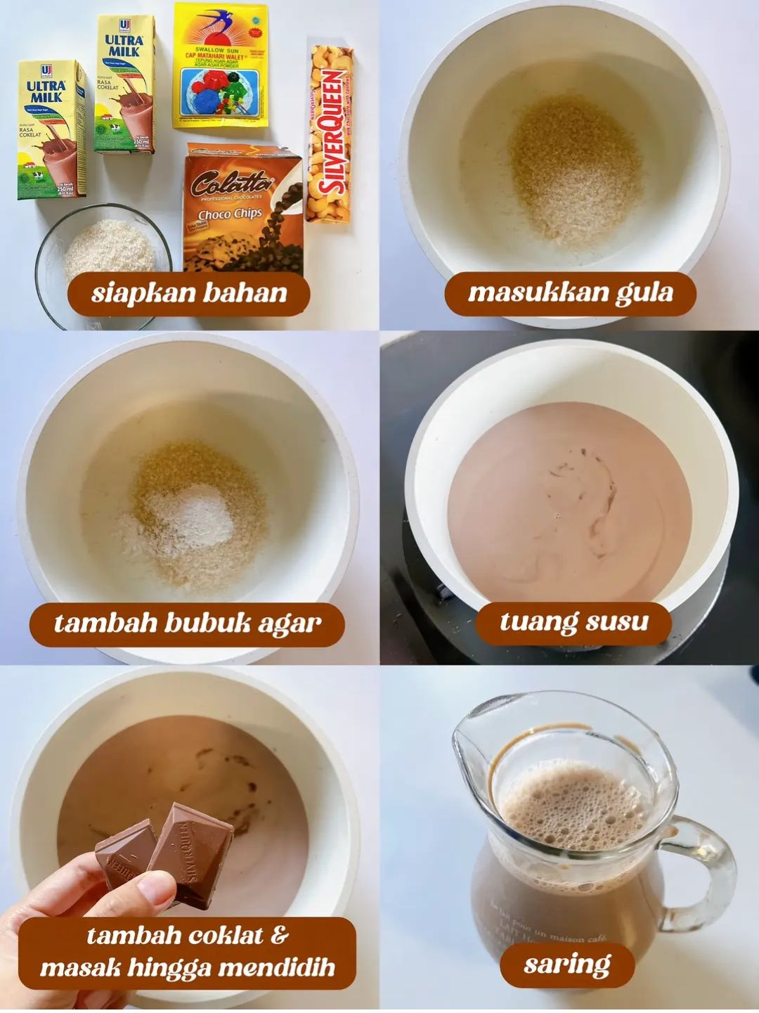 Resep Triple Choco Puding: Puding Coklat Mềm Mại Với Vla và Chocochip