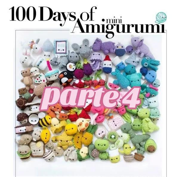 Reto Amigurumis 100 Días: Patrones Gratis de Medusa, Helado Paleta, Dino, Tostada y Taza