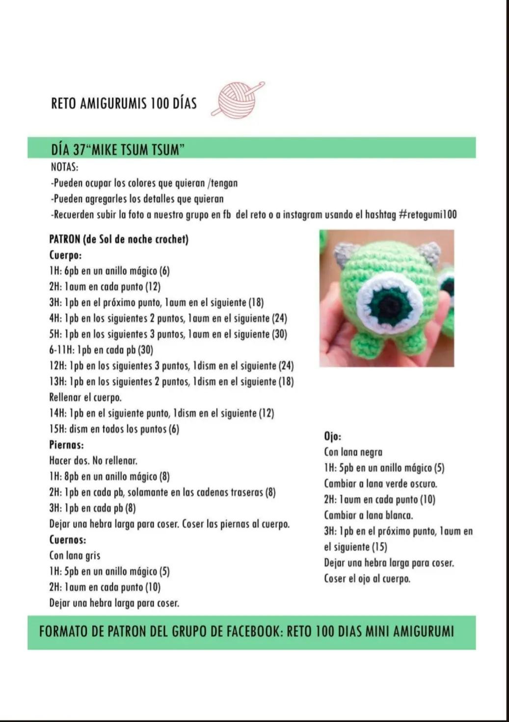 Reto Amigurumis 100 Días: Patrones Gratis de Medusa, Helado Paleta, Dino, Tostada y Taza