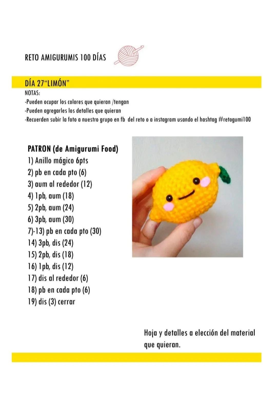 Reto Amigurumis 100 Días: Patrones gratis para Árbolito, Conejita, Mariposa y Caracol