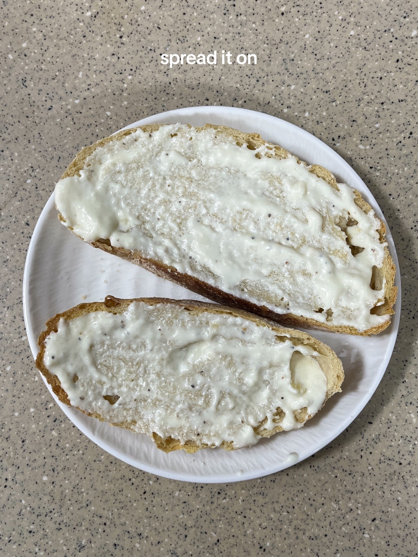 Roasted Tomato Toast with Garlic Yoghurt Spread