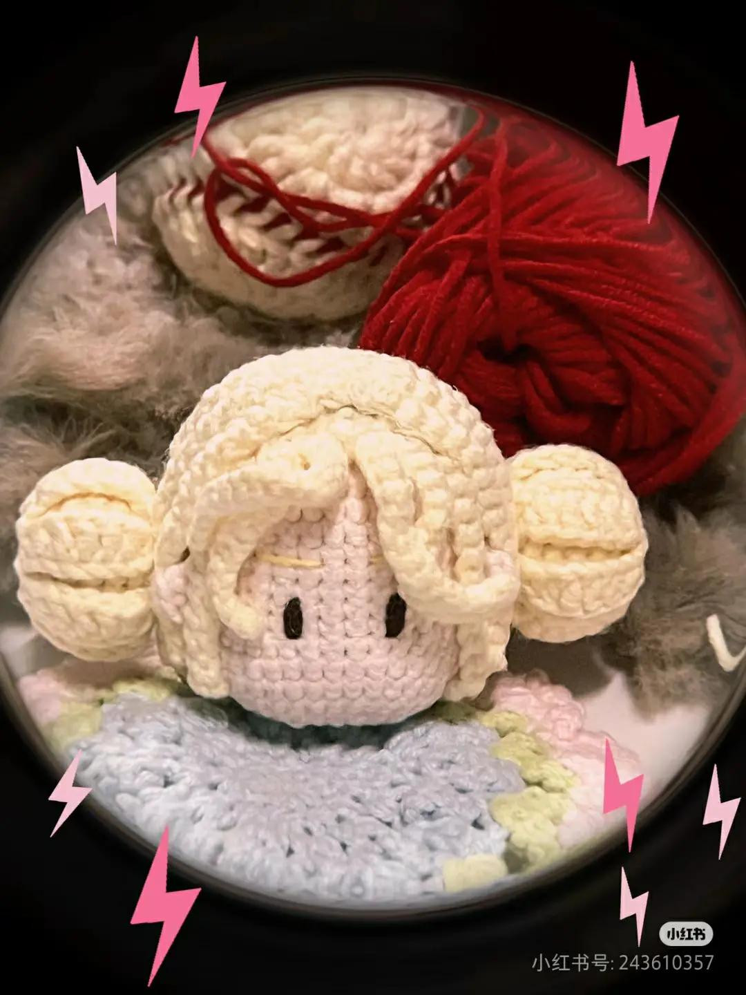 Rose Amigurumi Crochet Pattern Tutorial