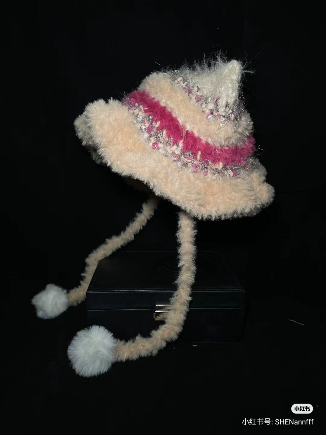 Rose Garden Crochet Cat Ears Hat Pattern Chart