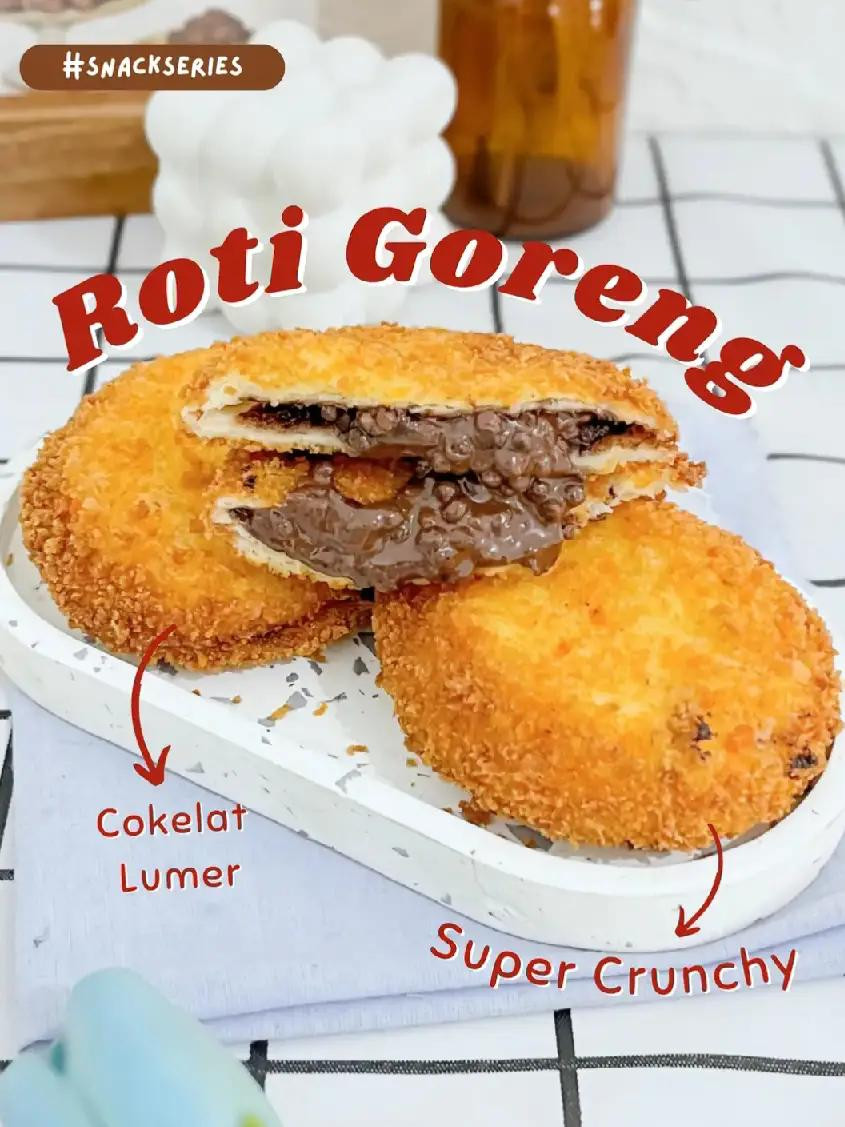 Roti Goreng Isi Cokelat Lumer - Cách Làm Bánh Mì Chiên Giòn Rụm Nhân Socola Tan Chảy