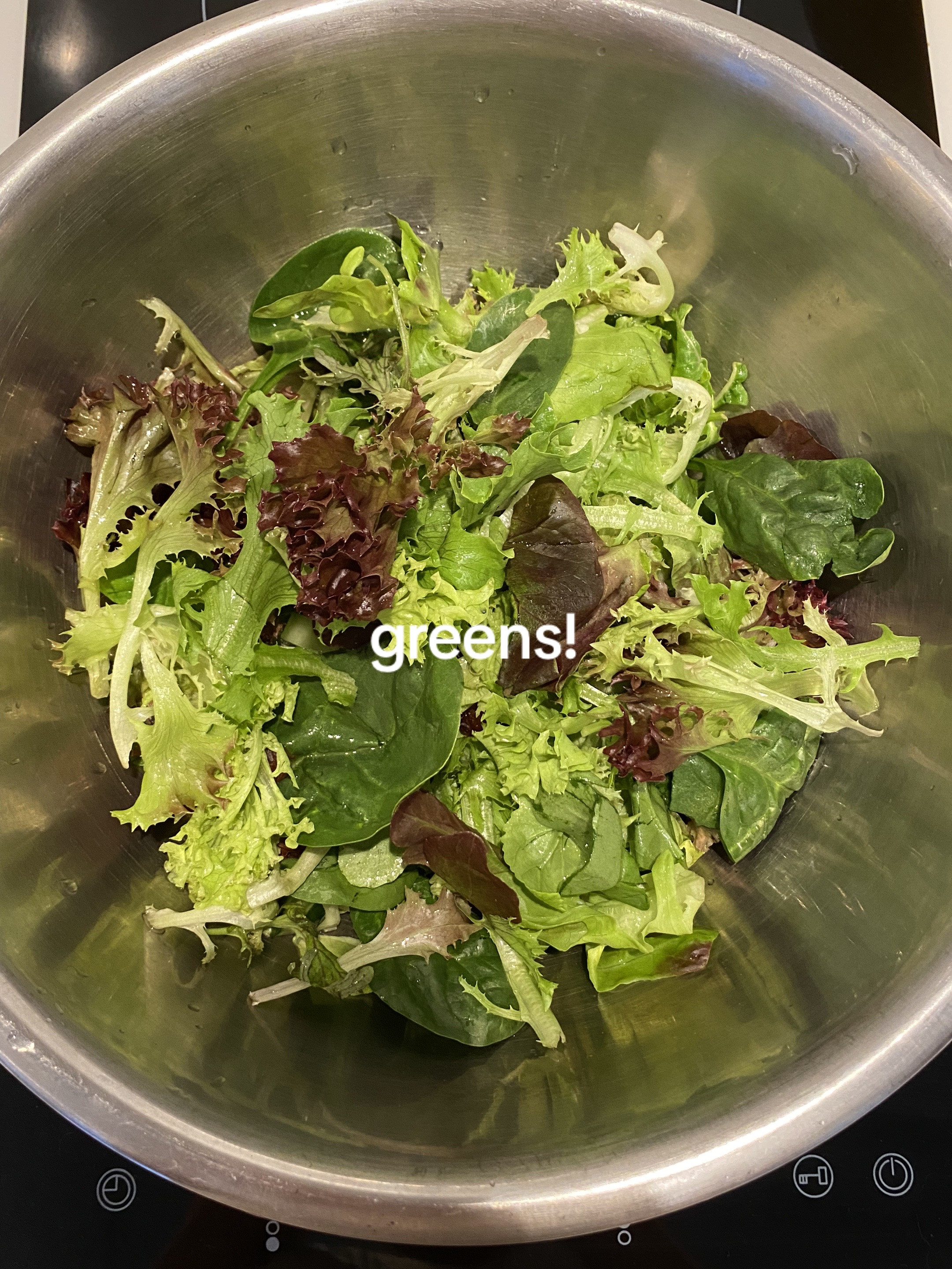 Salad 101: Fresh Greens, Cucumber, and Homemade Dijon Honey Dressing for Iftar