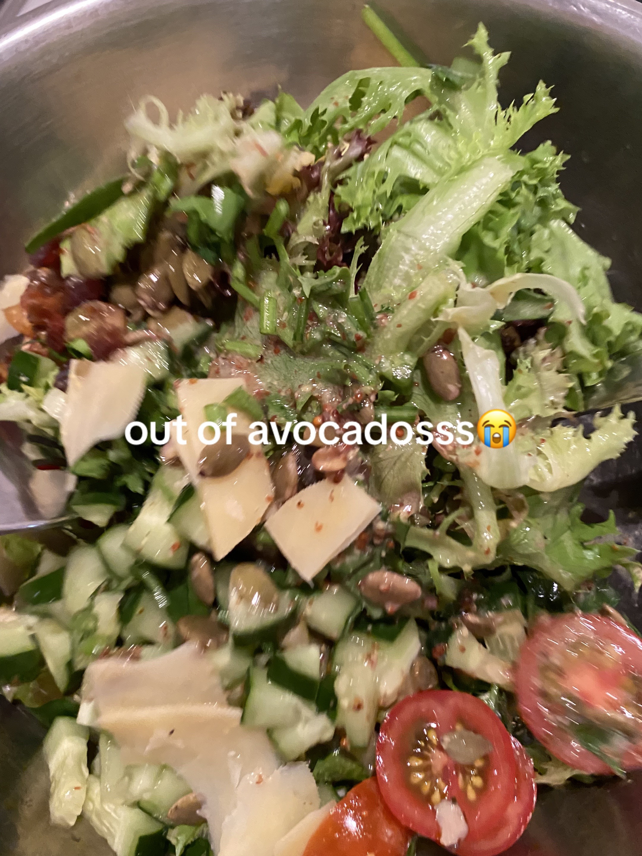 Salad 101: Fresh Greens, Cucumber, and Homemade Dijon Honey Dressing for Iftar