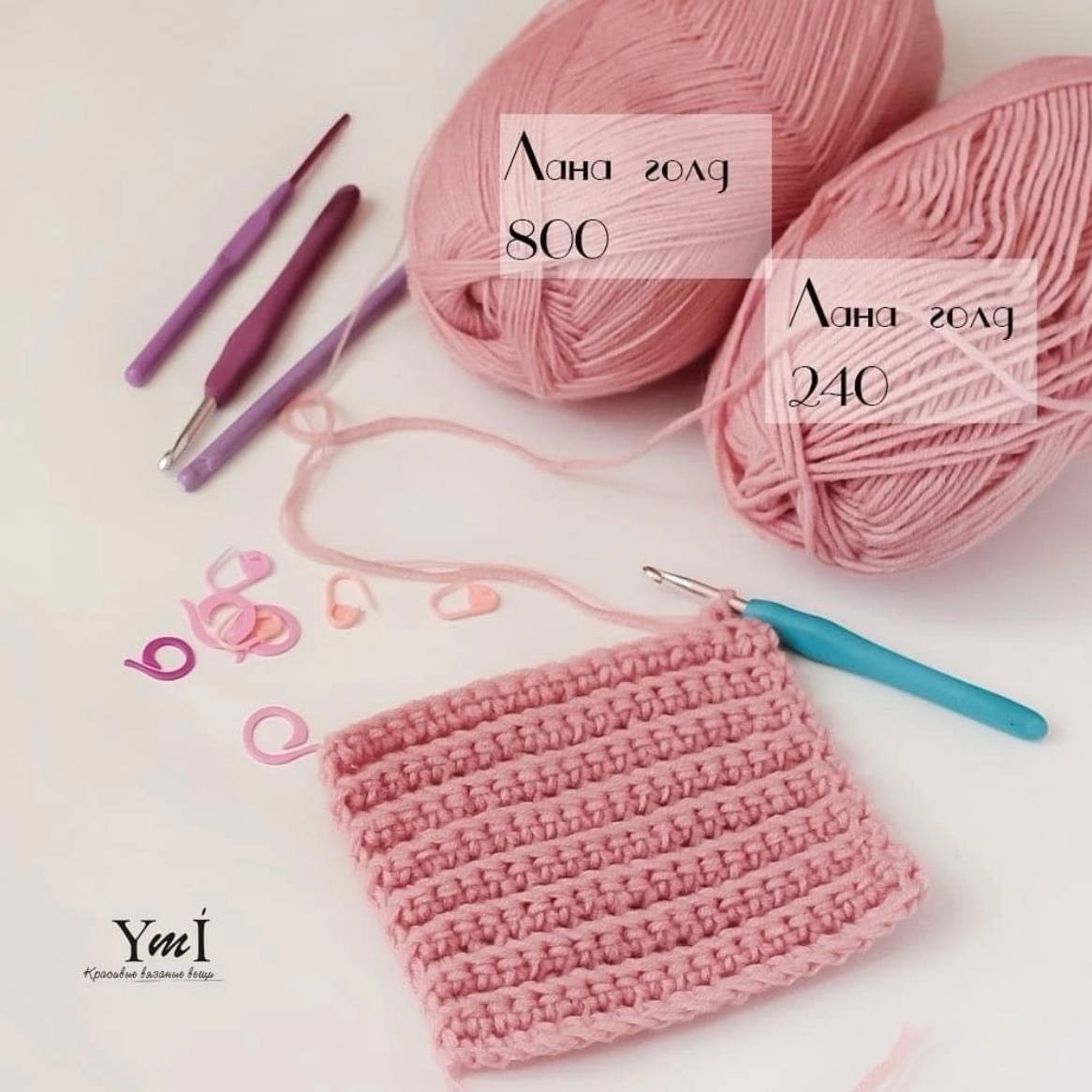 Самый простой снуд: мастер-класс по вязанию прямоугольника крючком, схема и размеры