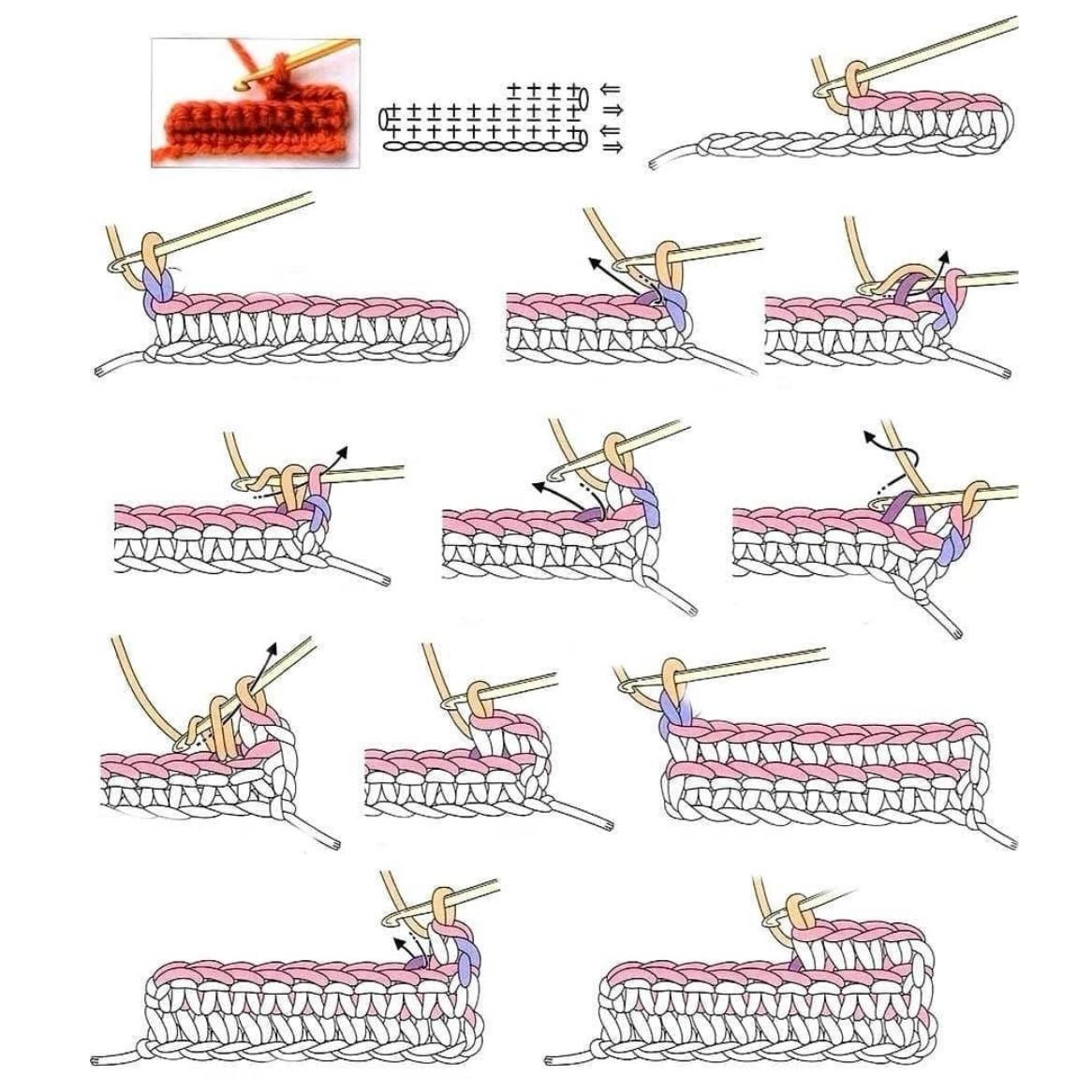 Самый простой снуд: мастер-класс по вязанию прямоугольника крючком, схема и размеры