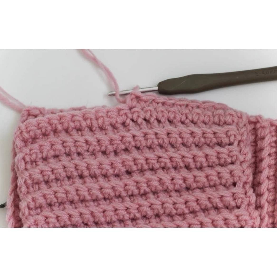 Самый простой снуд: мастер-класс по вязанию прямоугольника крючком, схема и размеры