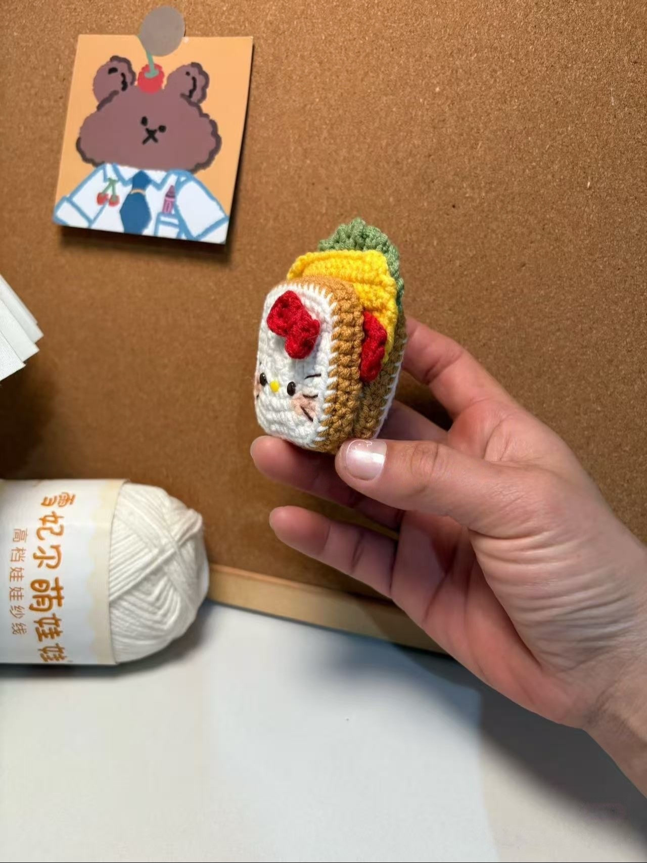 Sanduíche Kitisy Crochet Tutorial Pattern