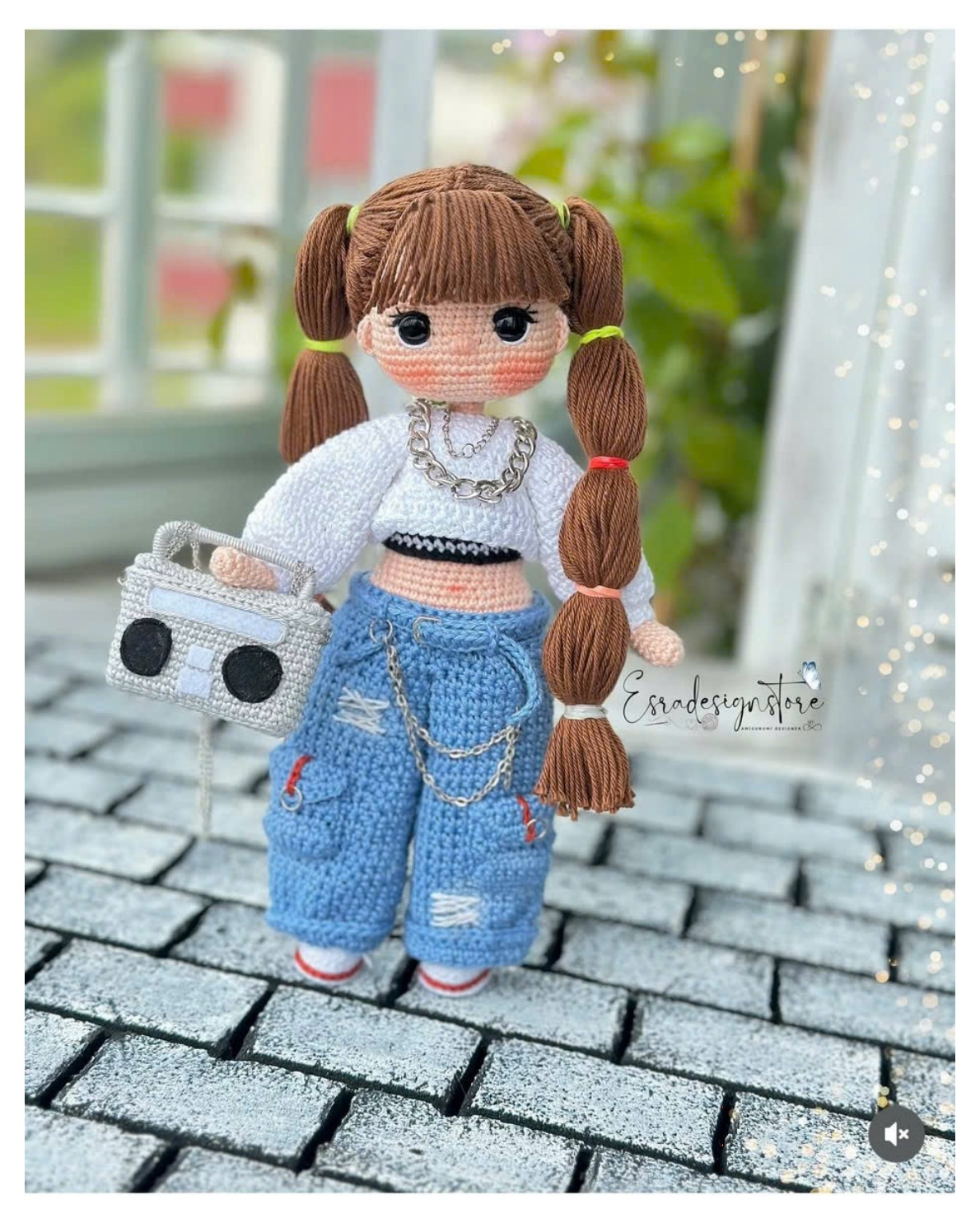Sasha Doll Tarifi - Amigurumi Bebek Örgü Şeması