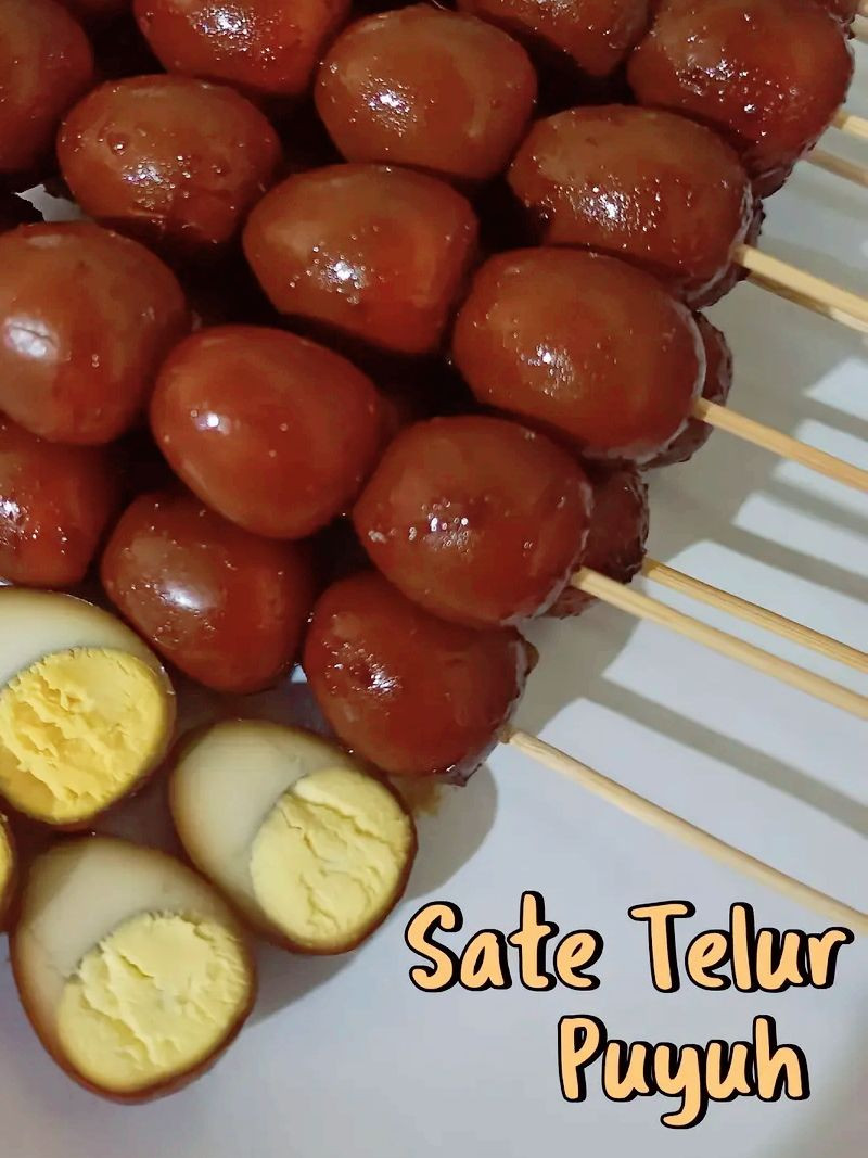 Sate Telur Puyuh ala Angkringan - Cách làm trứng cút xiên nướng sốt ngọt truyền thống