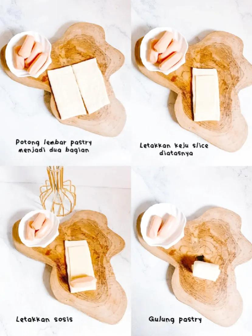 Sausage Pastry: Cách làm bánh sosis phô mai giòn tan đơn giản bằng nồi chiên không dầu