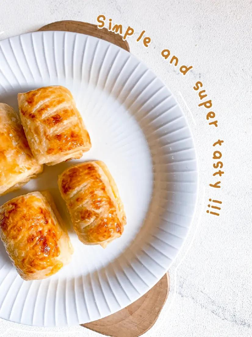 Sausage Pastry: Cách làm bánh sosis phô mai giòn tan đơn giản bằng nồi chiên không dầu