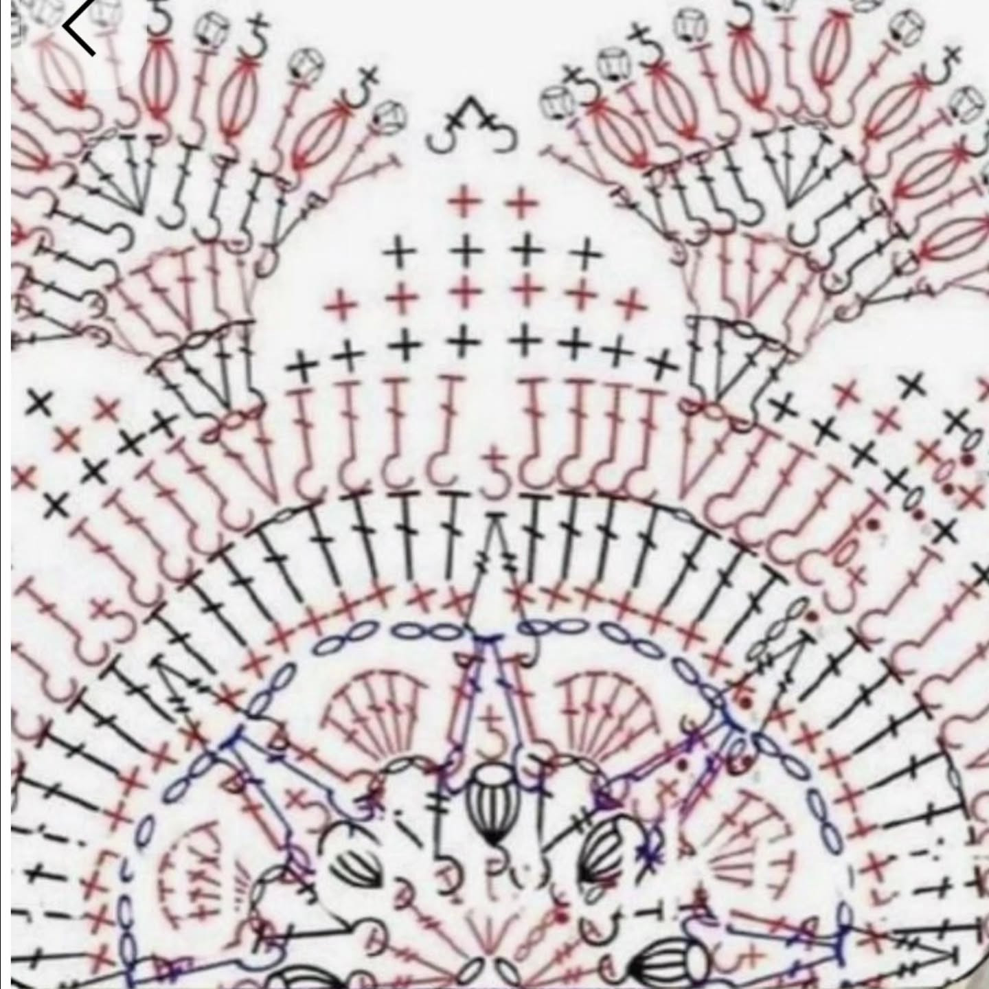 Сборник схем вязания крючком для создания узорных салфеток и мандал