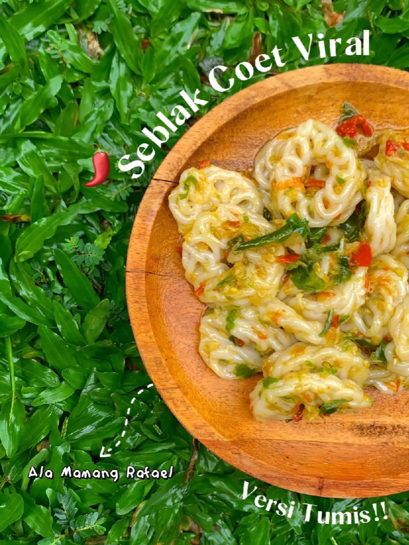 Seblak Coet Viral Versi Tumis Ala Mamang Rafael