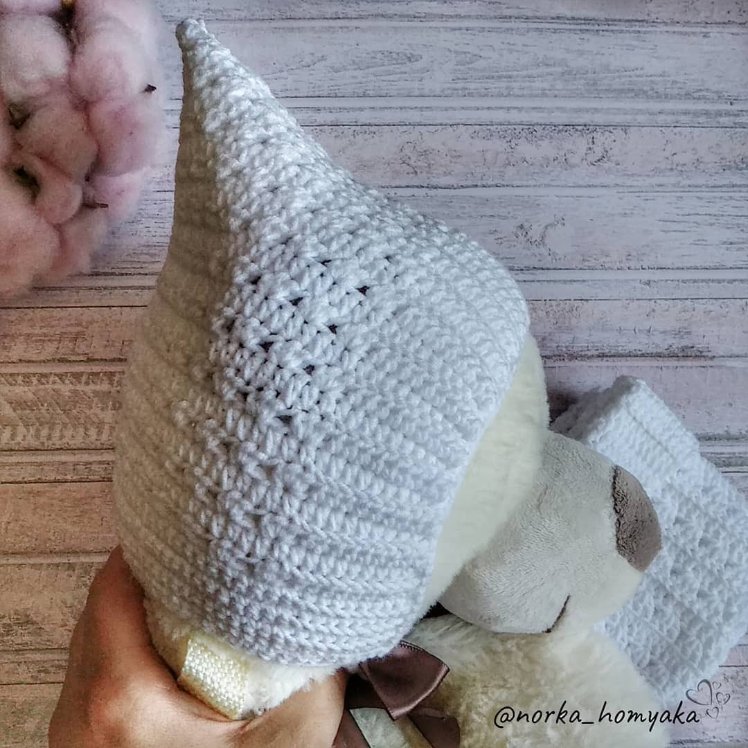 Шапочка "Эльфик" - бесплатное описание вязания