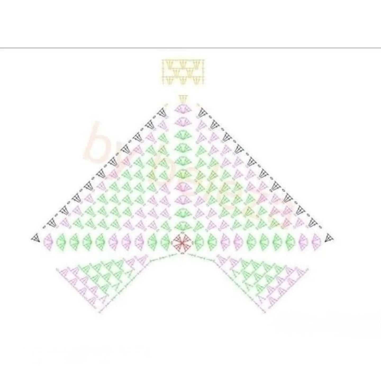 Short básico de crochet estilo verano con patrón gráfico