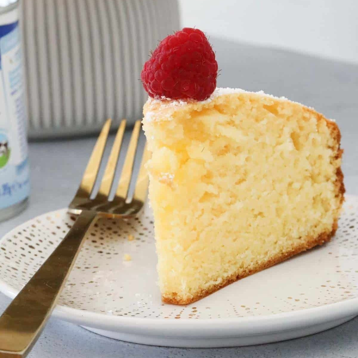 Simple 4-Ingredient Condensed Milk Cake: Soft, Buttery & Delicious