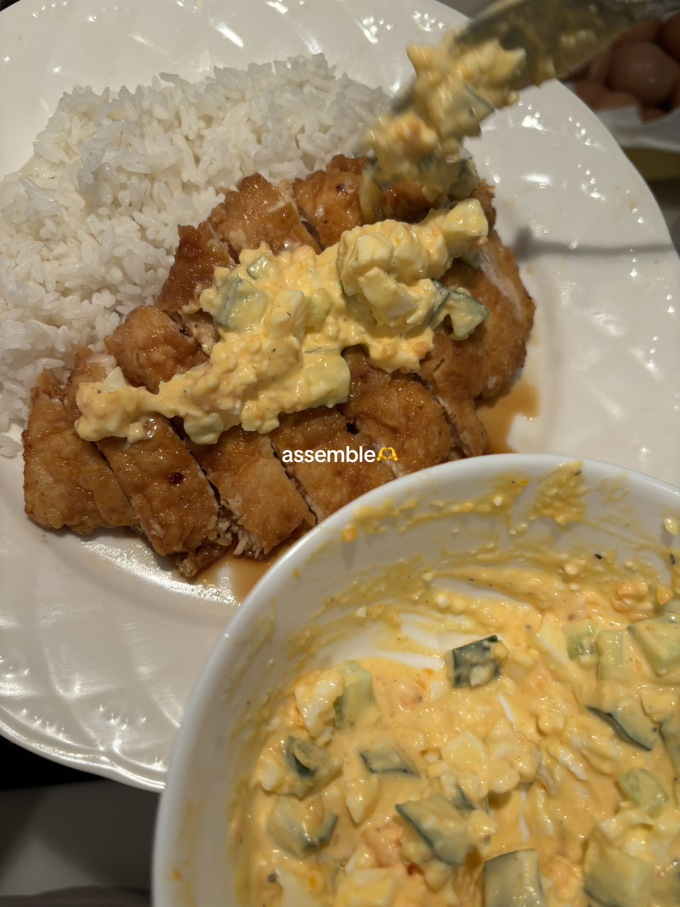 Simple and Delicious Chicken Nanban with Creamy Cucumber Sauce