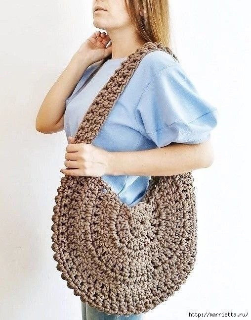 Схема сумки Монголия от MayaKiss - вязание крючком