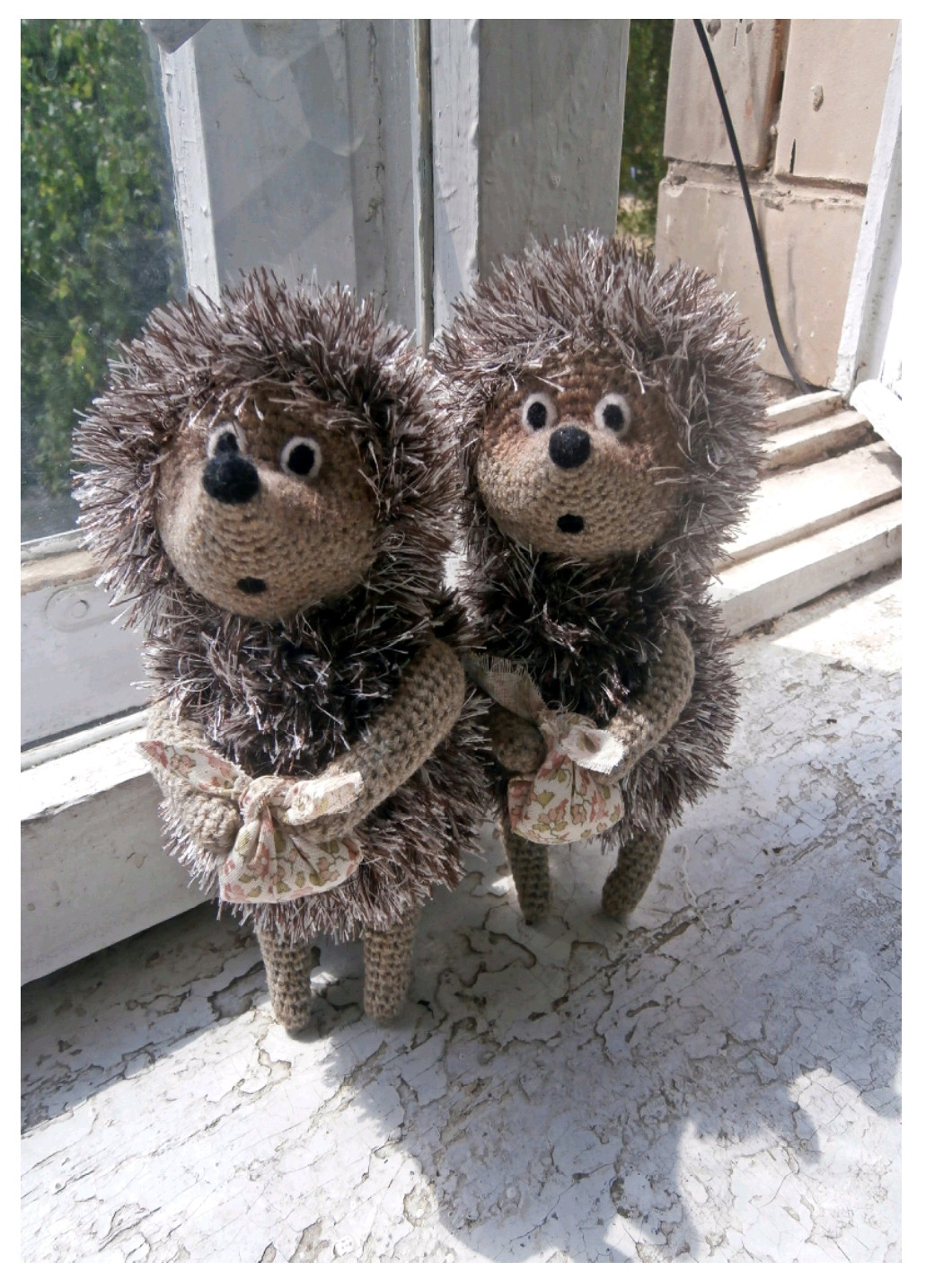 Схема вязания амигуруми Ежик из тумана