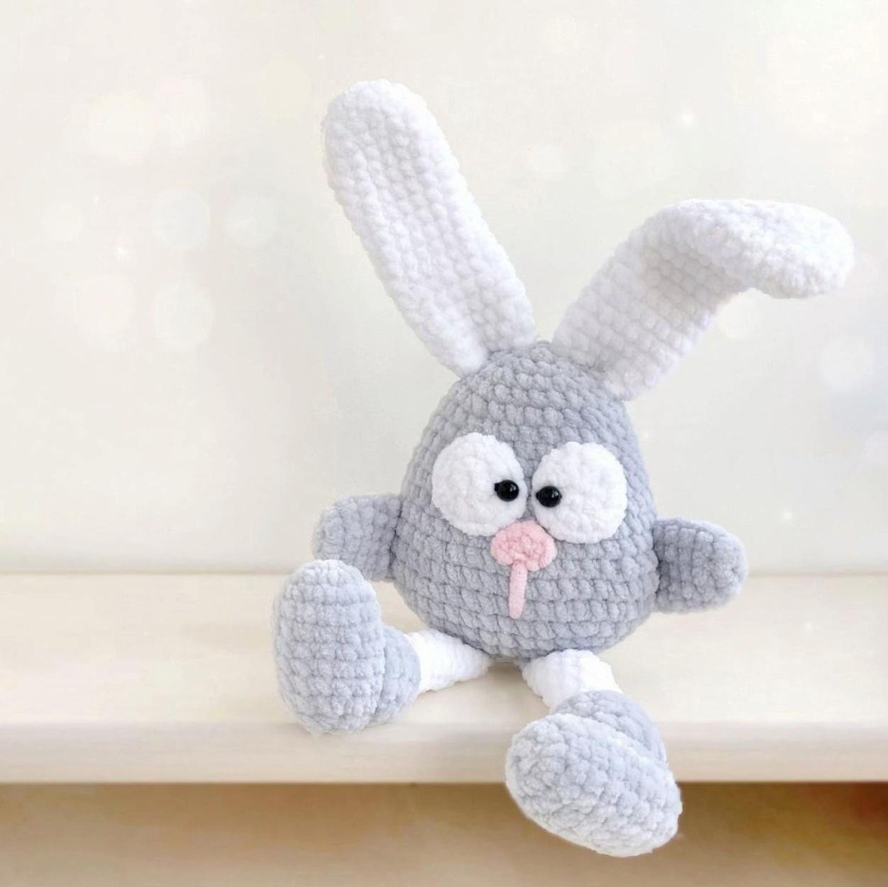 Схема вязания амигуруми зайчика Дашик от Анны Ковальчук