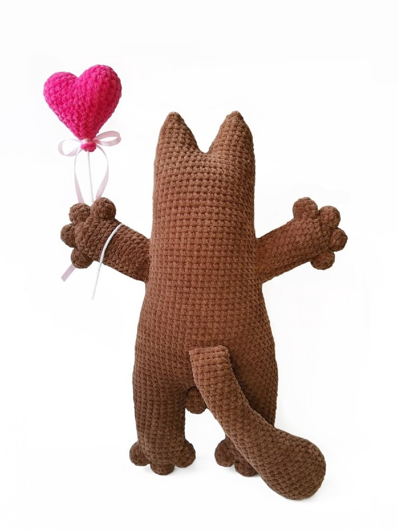 Схема вязания Кота Саймона, автор Екатерина Горбань