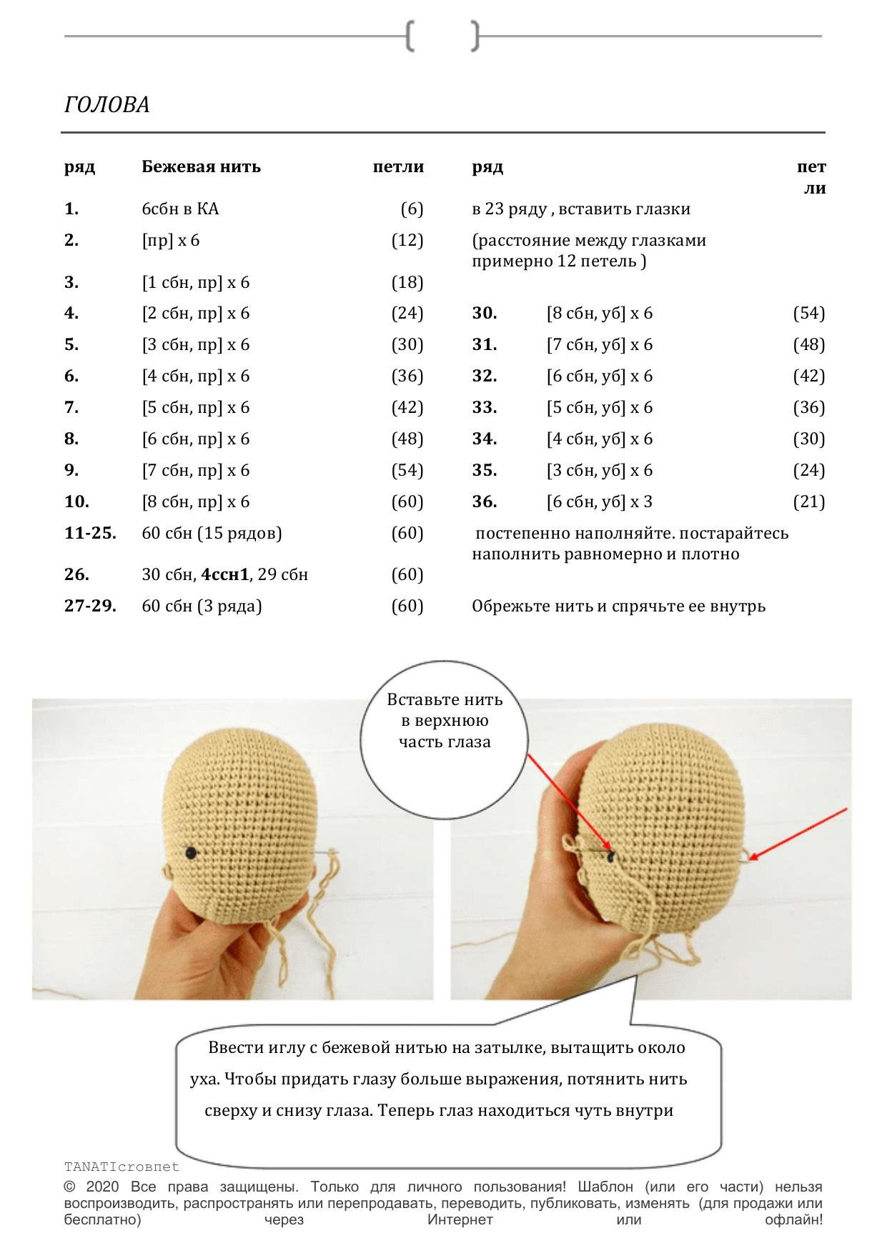 Схема вязания крючком куклы Теона: материалы, пошаговые инструкции и фото для создания головы и тела