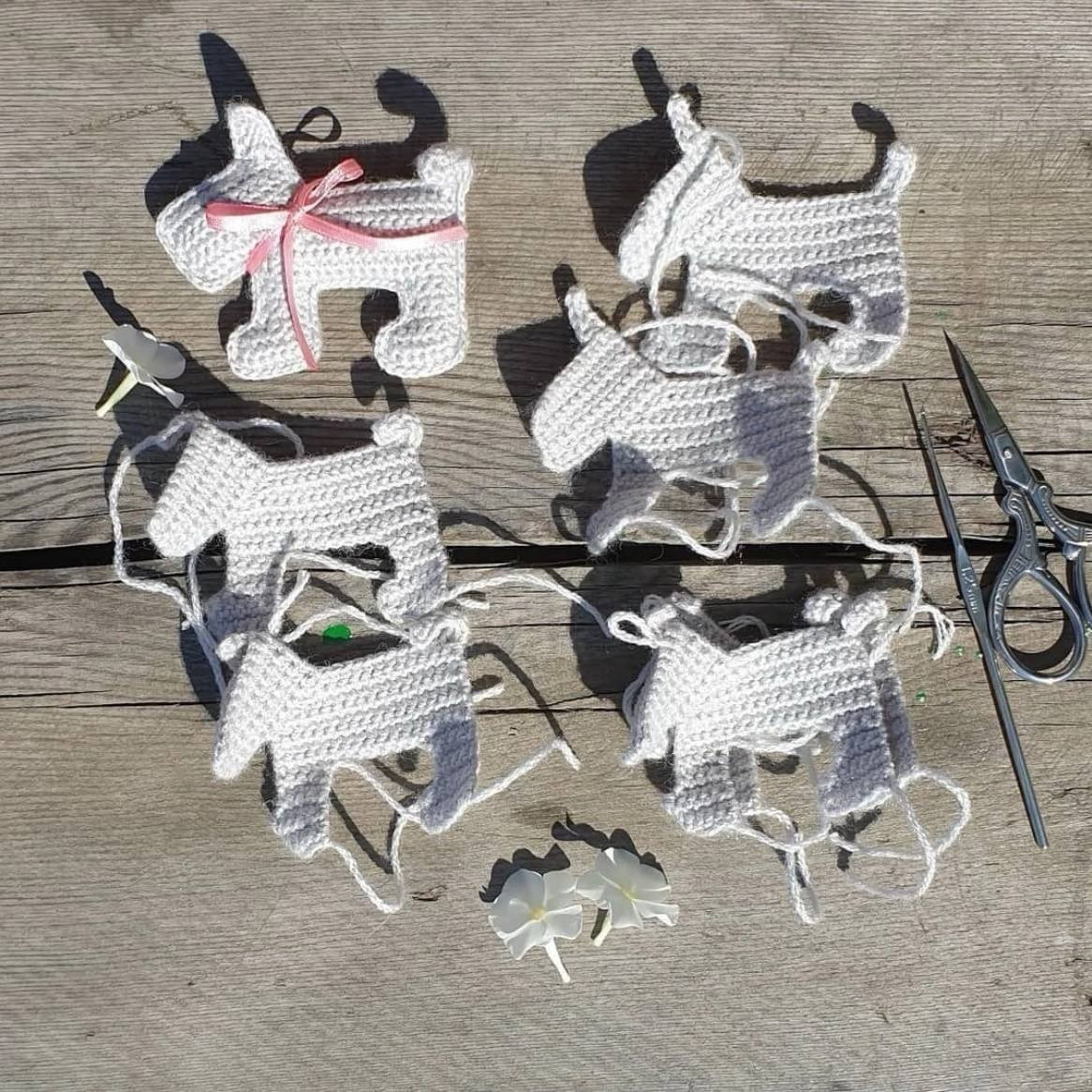 Схема вязания собачки: пошаговая инструкция с графическим паттерном для создания игрушечной собаки крючком