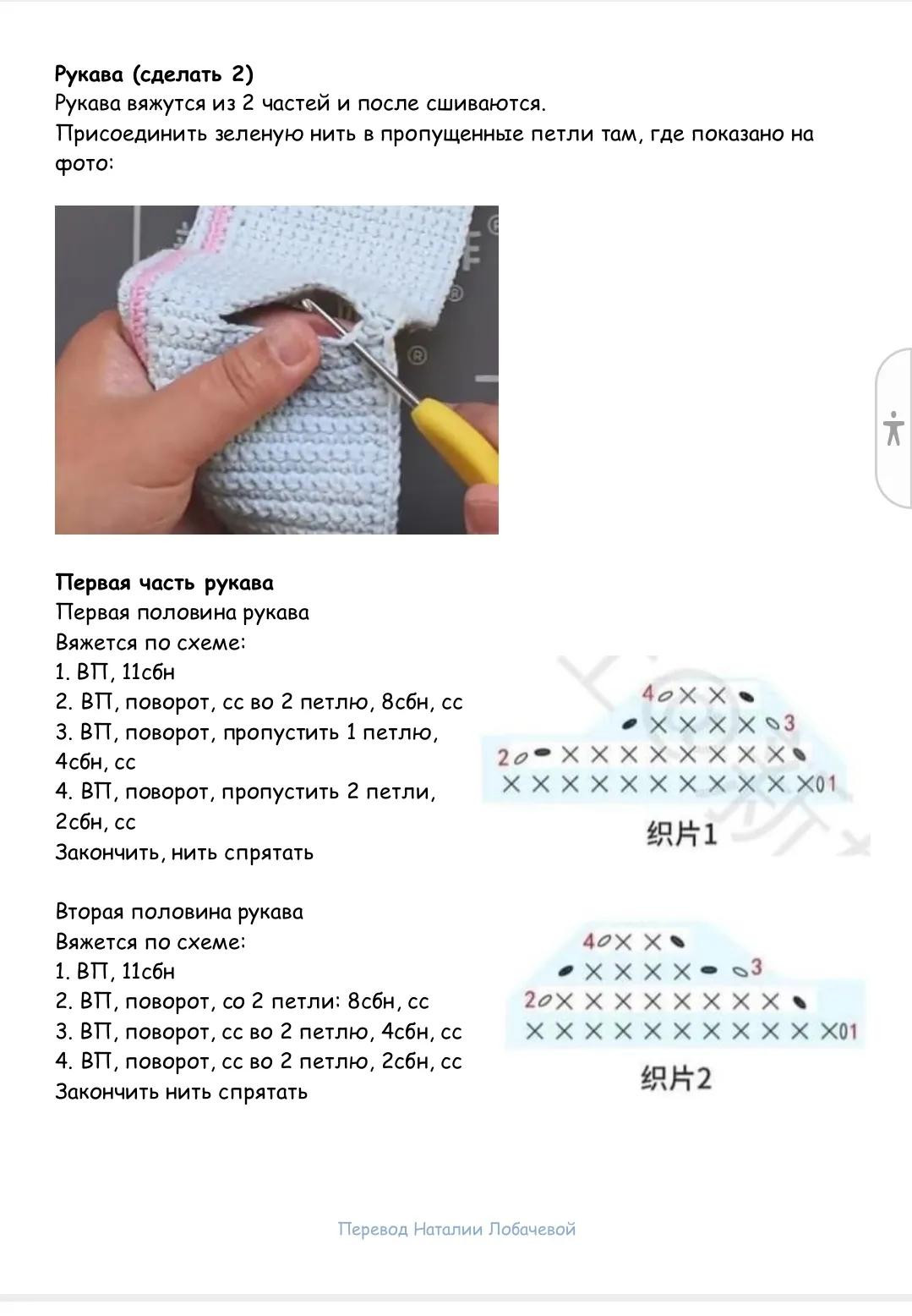 Схема вязания сумочки Зайка в традиционном стиле