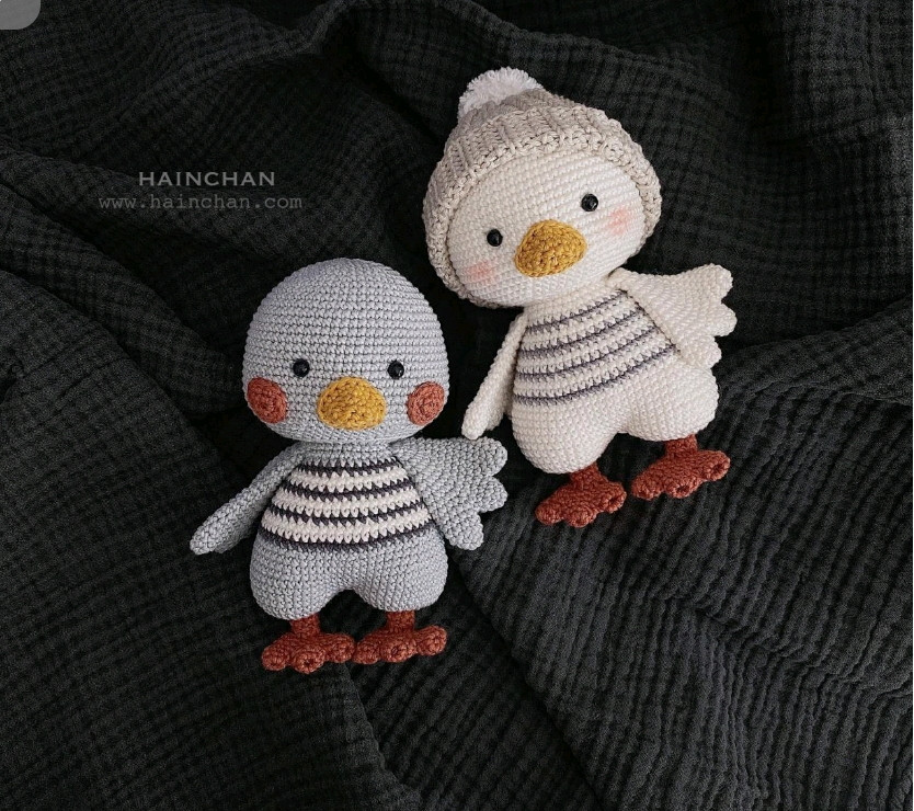 Схема вязания утенка Хопа крючком: материалы и инструкции