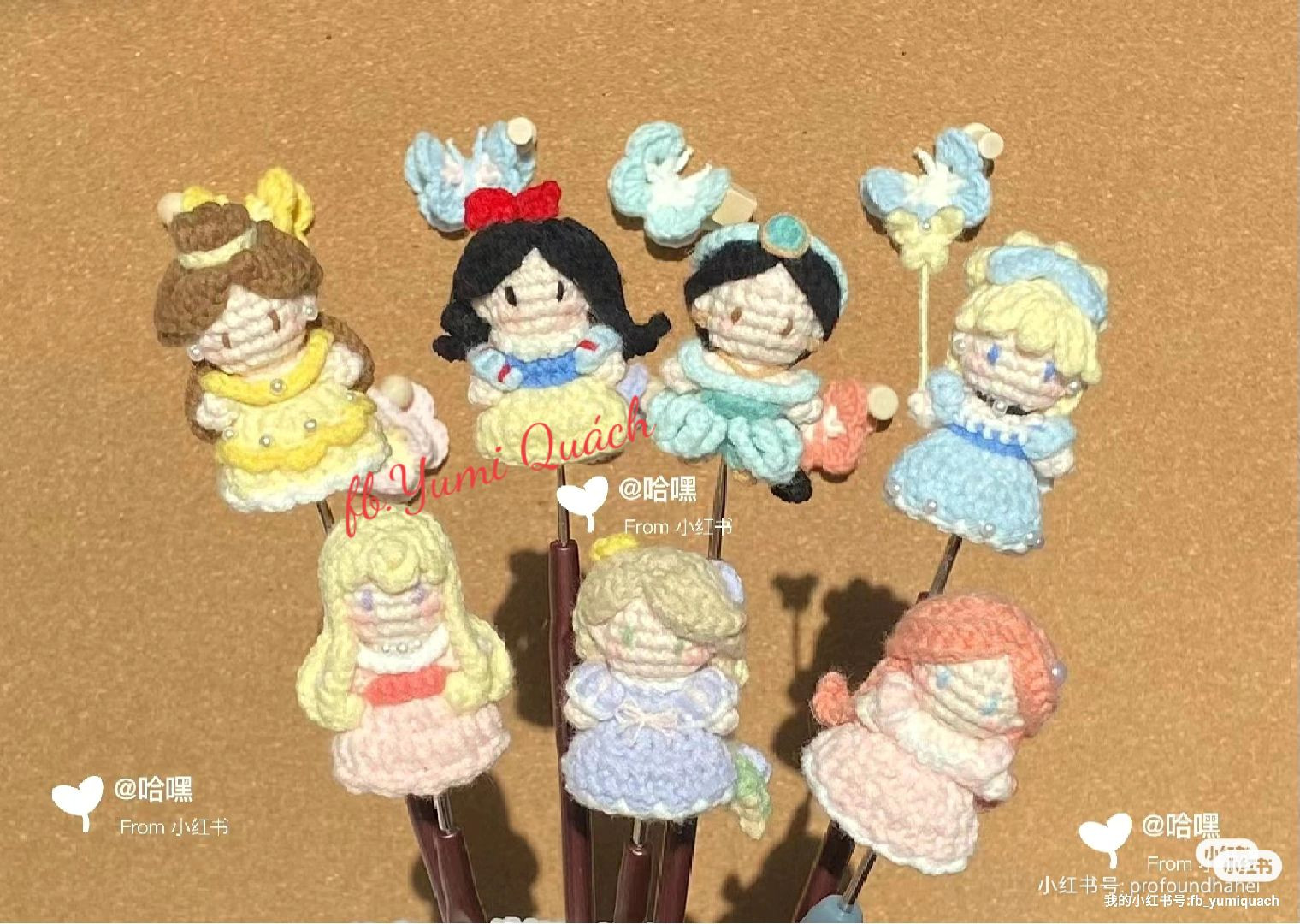 Sleeping Beauty Amigurumi Doll Crochet Pattern and Tutorial