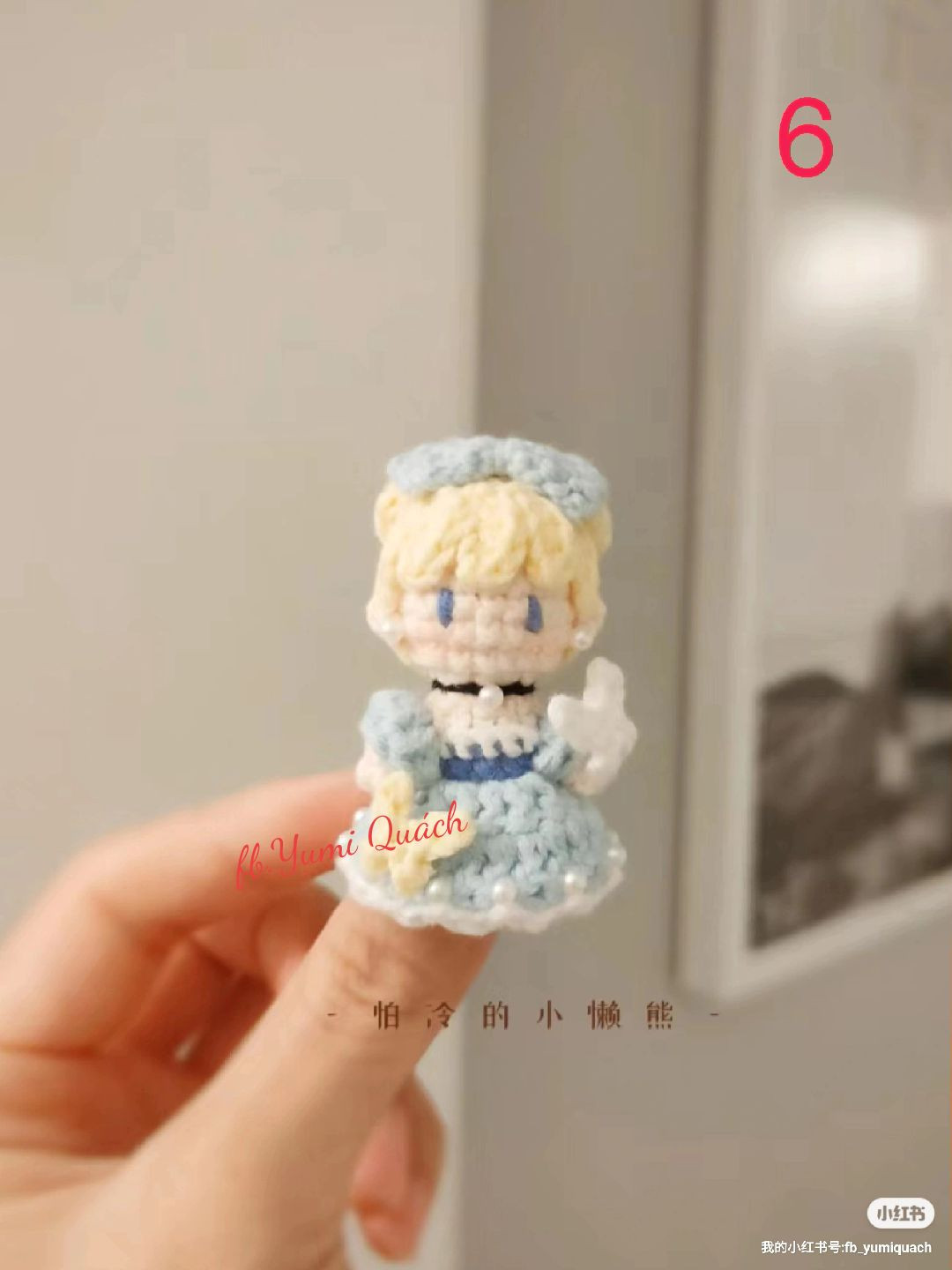 Sleeping Beauty Amigurumi Doll Crochet Pattern and Tutorial