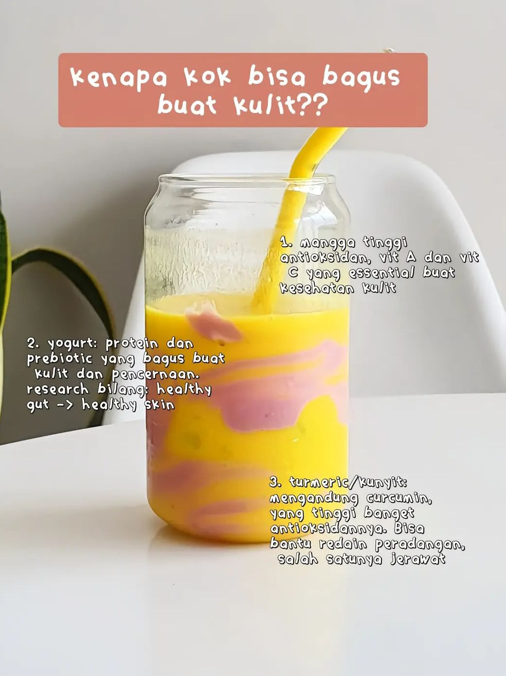 Smoothie Mango Lassi: Công thức nước ép dưỡng da sáng mịn với chỉ 3 nguyên liệu đơn giản