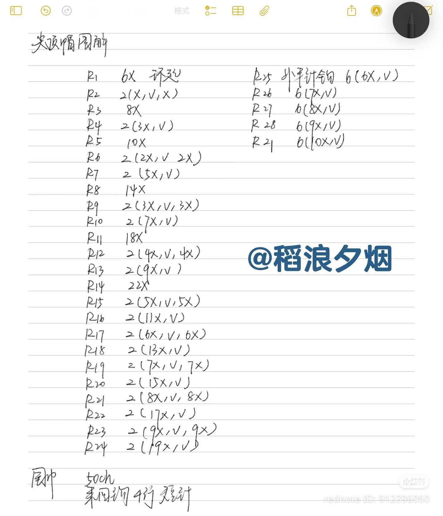 Snoopy Wizard Amigurumi Crochet Pattern Chart