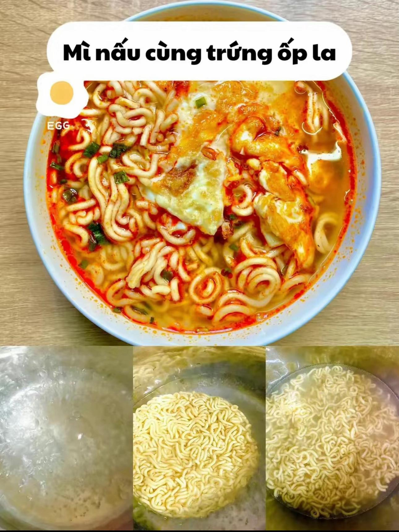 So sánh mì SiuKay: Mì xào cùng trứng giòn dai ngon tuyệt vs Mì nấu súp trứng ốp la