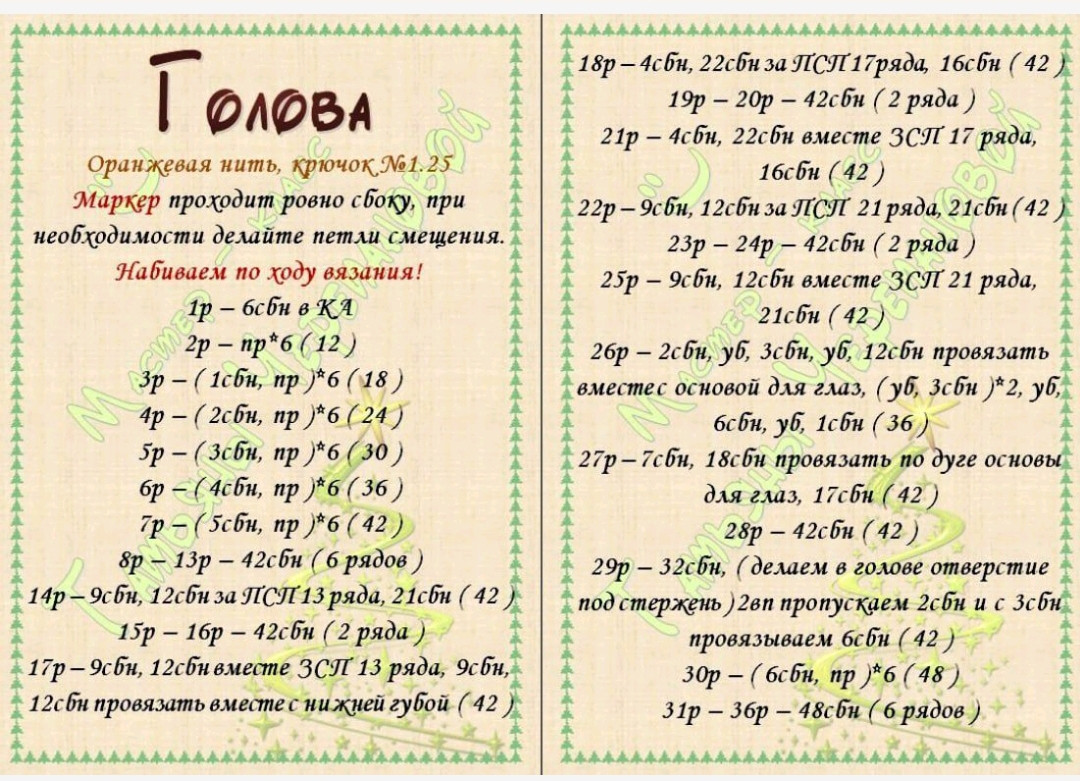 Sổ tay hướng dẫn móc len chó Amigurumi chi tiết từng bước