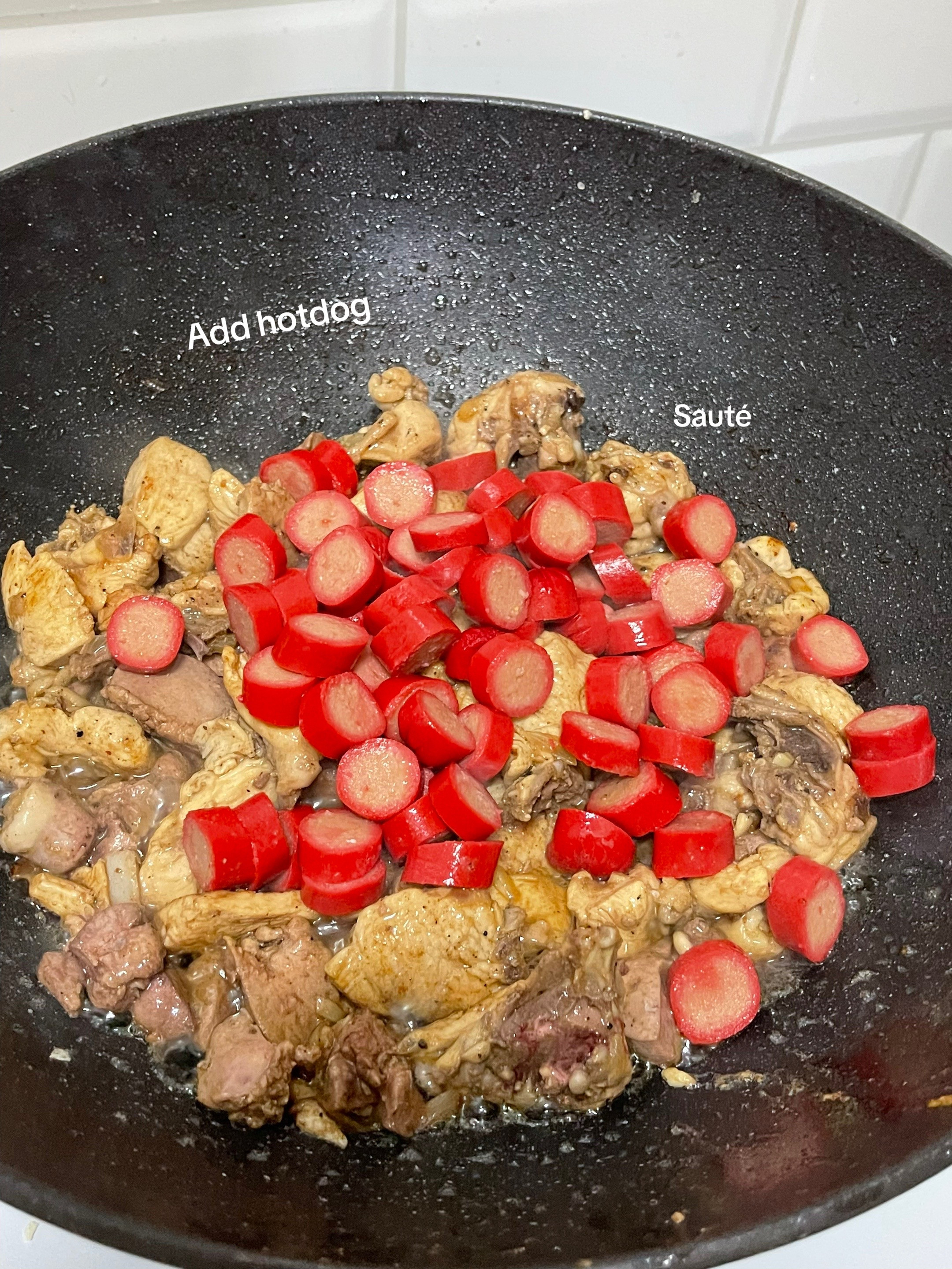 Sopas: Creamy Filipino Noodle Soup with Chicken, Liver, Sausage, and Hard-Boiled Eggs